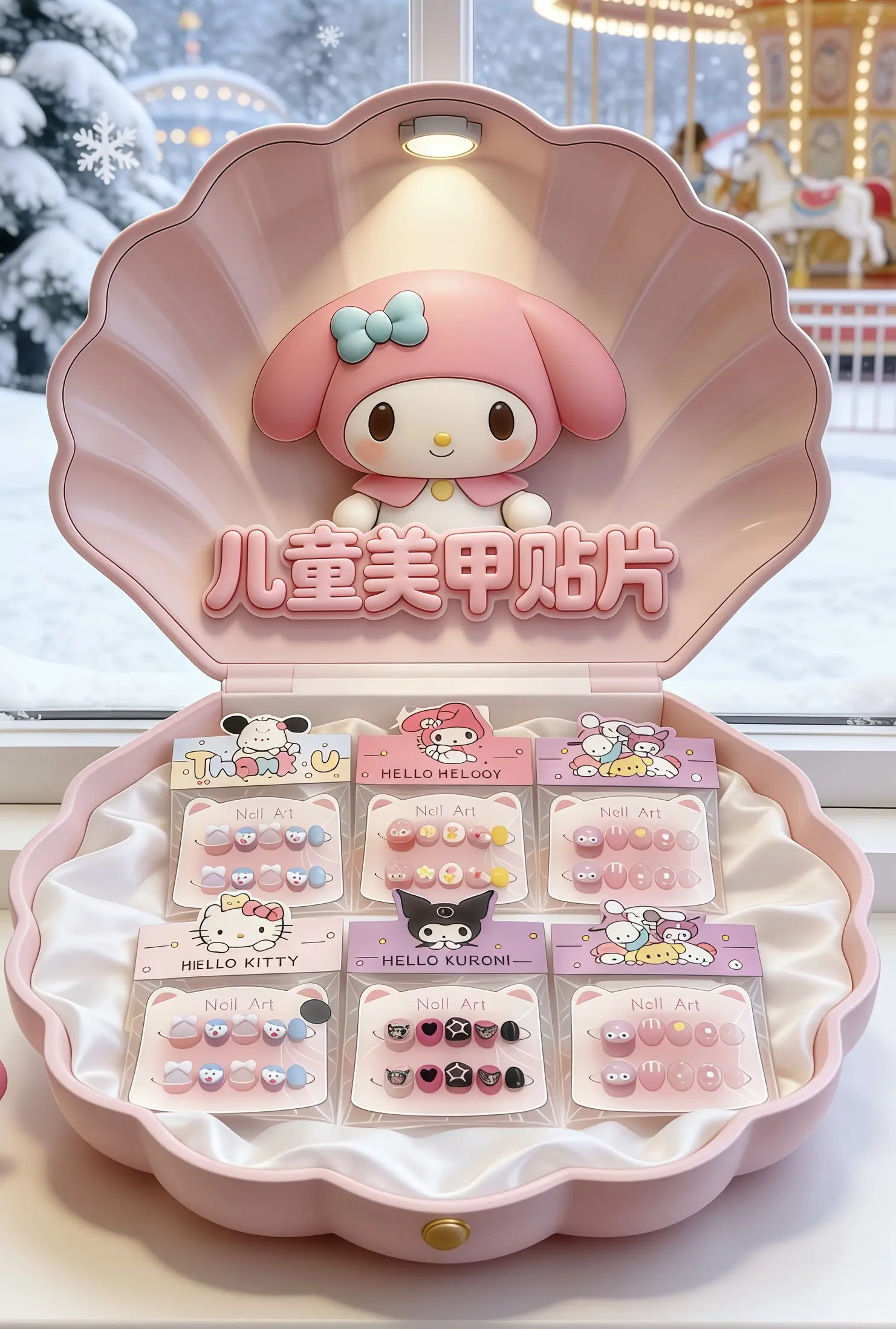 愿她岁岁安康，在亮晶晶的日子里，一直做个爱臭美的快乐小女孩✨