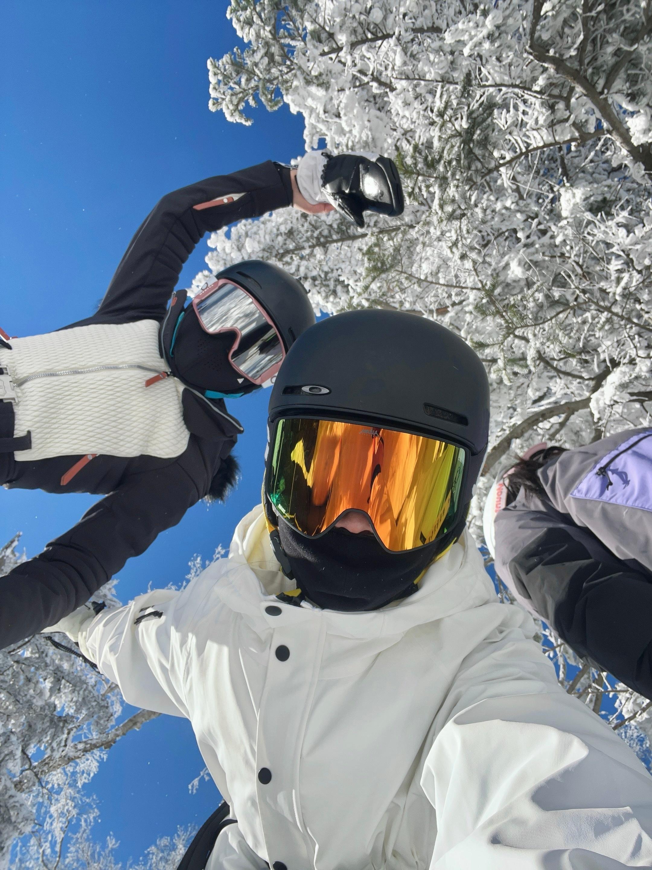 一直以为滑雪搭子们都是在玩玩两三年就不想玩了没想到这么有决心既然这样，今年我不划