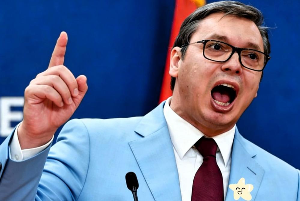 这塞尔维亚武契奇算是把天捅了个大窟窿，武契奇这一嗓子，真是在国际上炸了个雷。指着