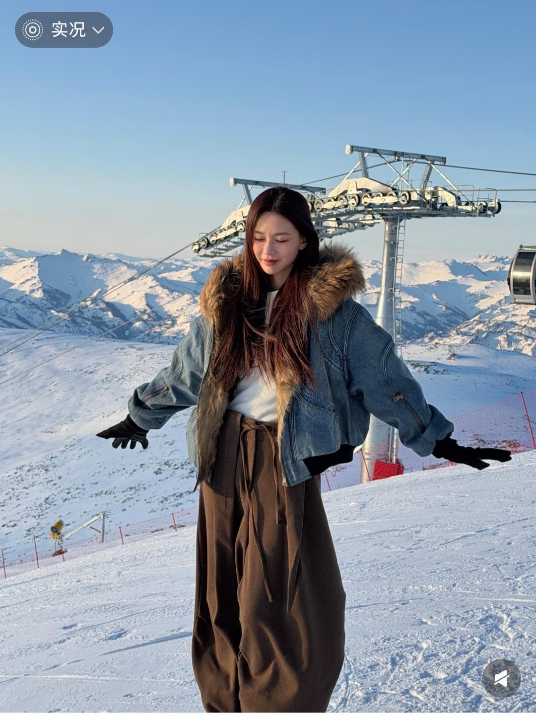 沈梦辰，裤子太好看了，比较适合大粗腿。