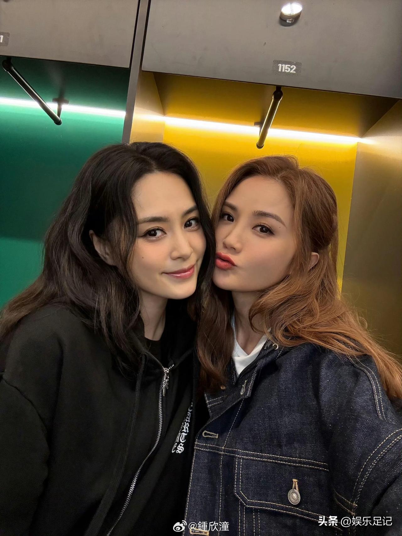 钟欣潼蔡卓妍完美姐妹花