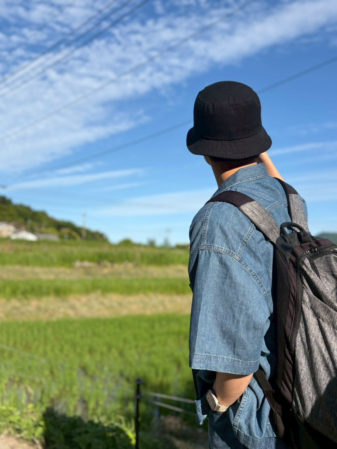 新山航希（おはようございます☀昨日台風大丈夫だったかな、、？東京もすごい風と雨で