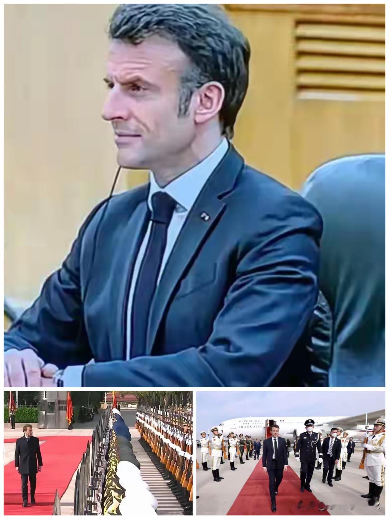 马克龙又又又访华[灵光一闪]，我怎么看都是狼来了的扯淡……
这种西方政客的口条都