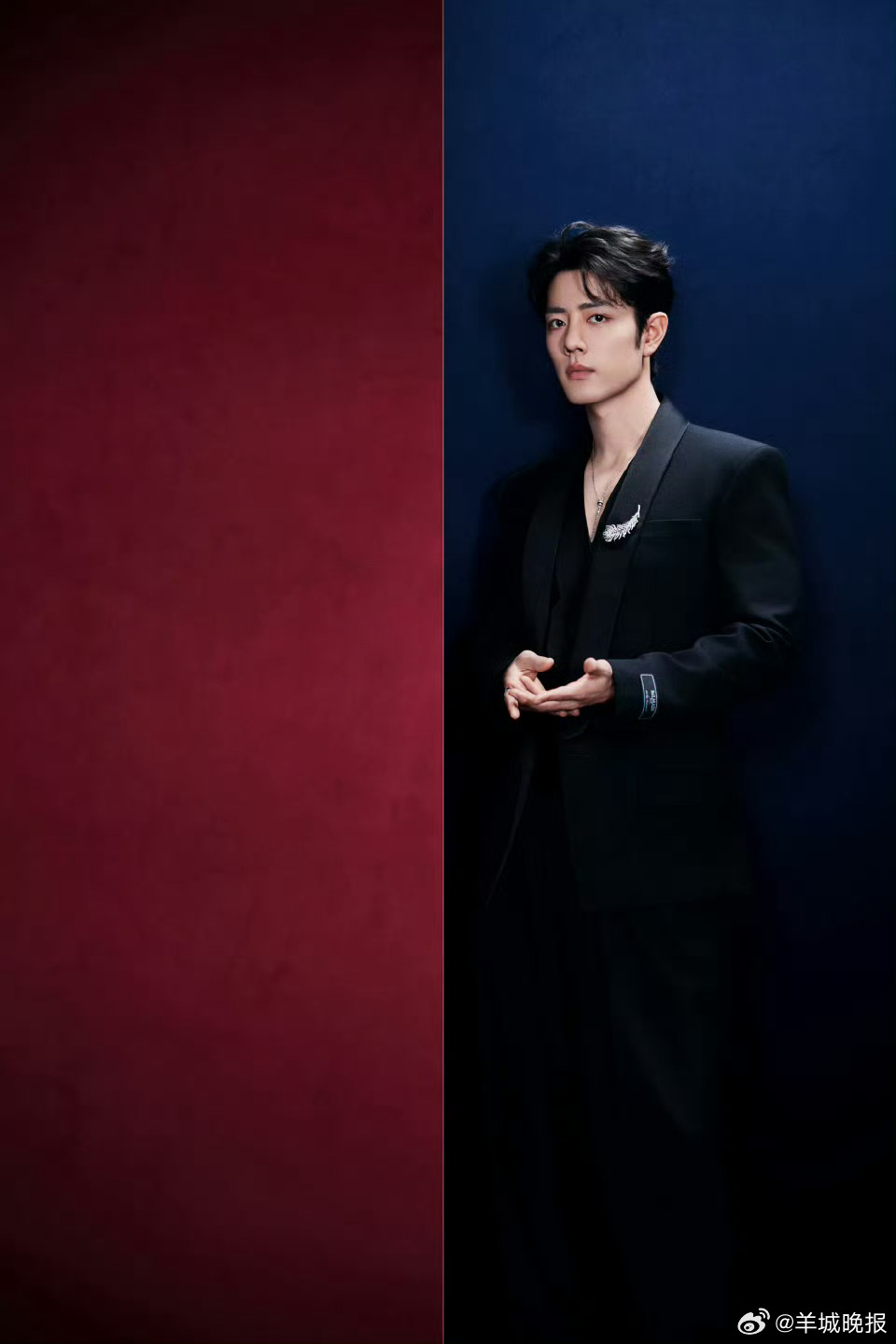 【#肖战网络视听出图##中国网络视听盛典肖战冬奥短片滑冰首秀##肖战再现藏海名场