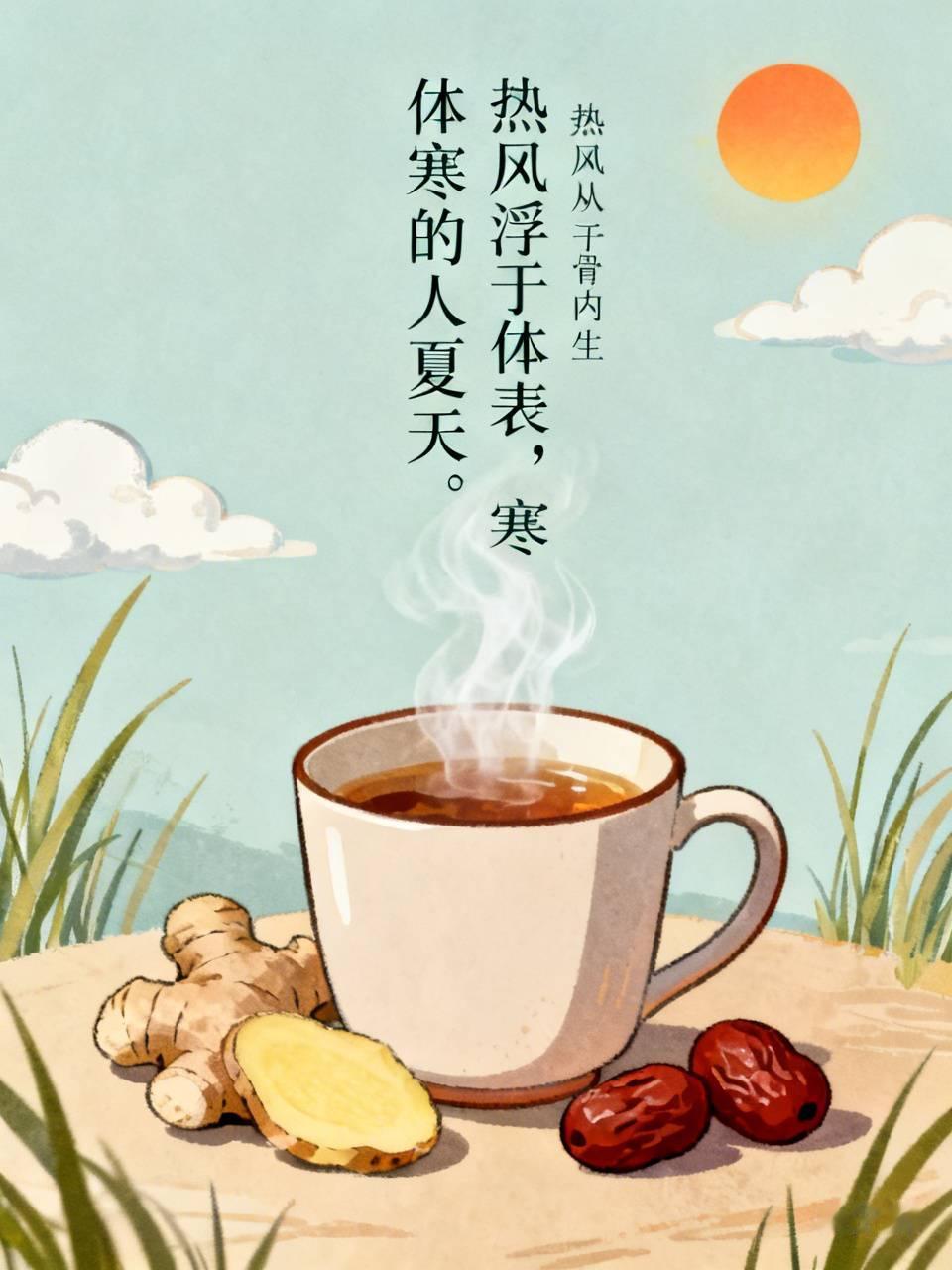 体寒的人夏天能有多离谱

一到夏天，体寒人群和普通人完全是两种生活状态。
外面三