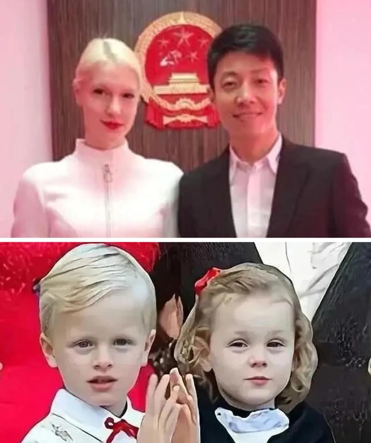 撒贝宁与妻子李白有两个子女，龙凤胎，生于2019年。他们长相具有很明显的欧美特征