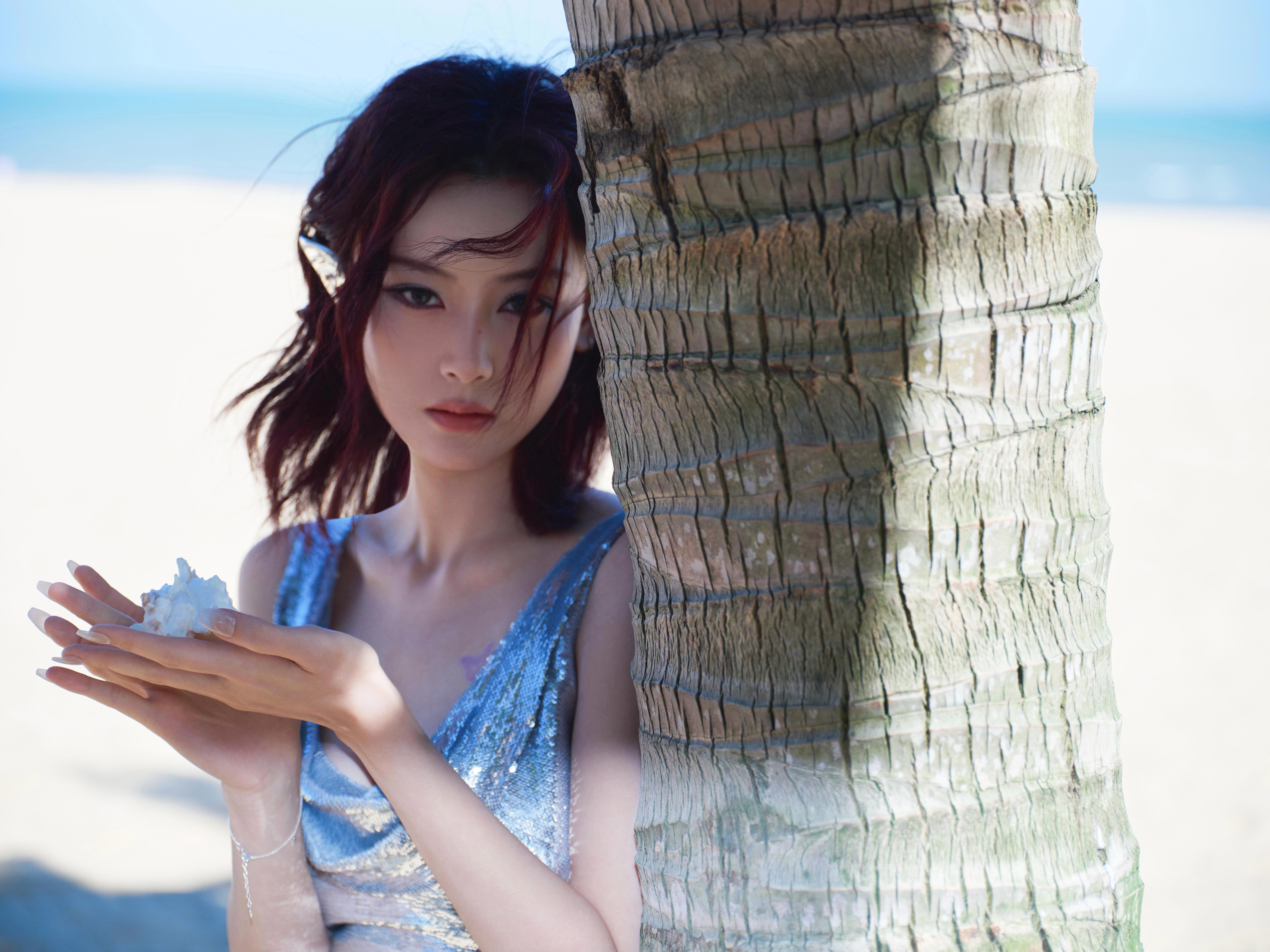 我扮演的是外星人  但她们都说像海妖怎么事儿😒 腾讯视频星光大赏