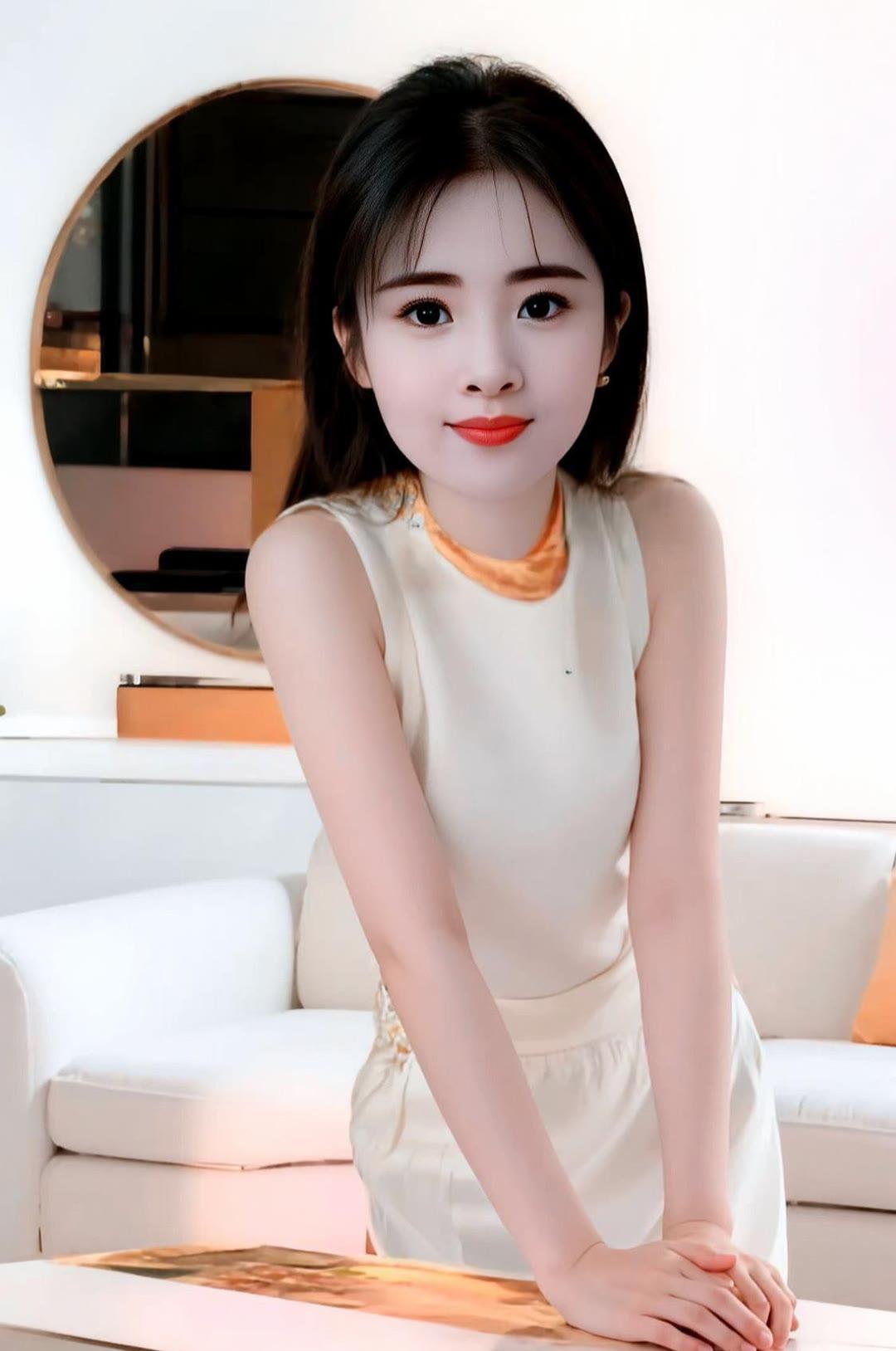 优雅气质，甜美笑容，时尚穿搭，完美呈现！