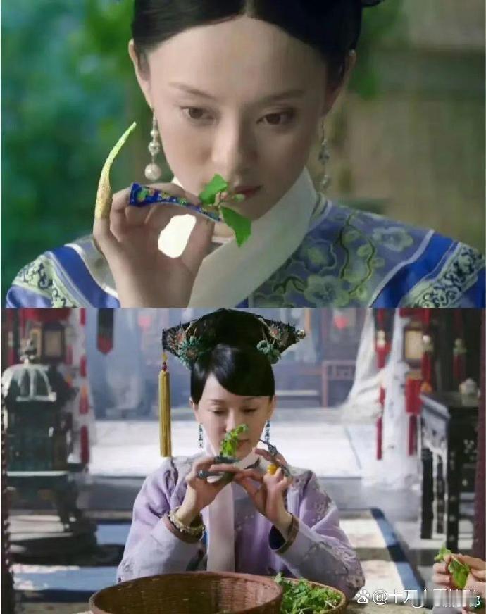 同样是闻薄荷，为什么甄嬛充满了故事感，而如懿就感觉很空洞 