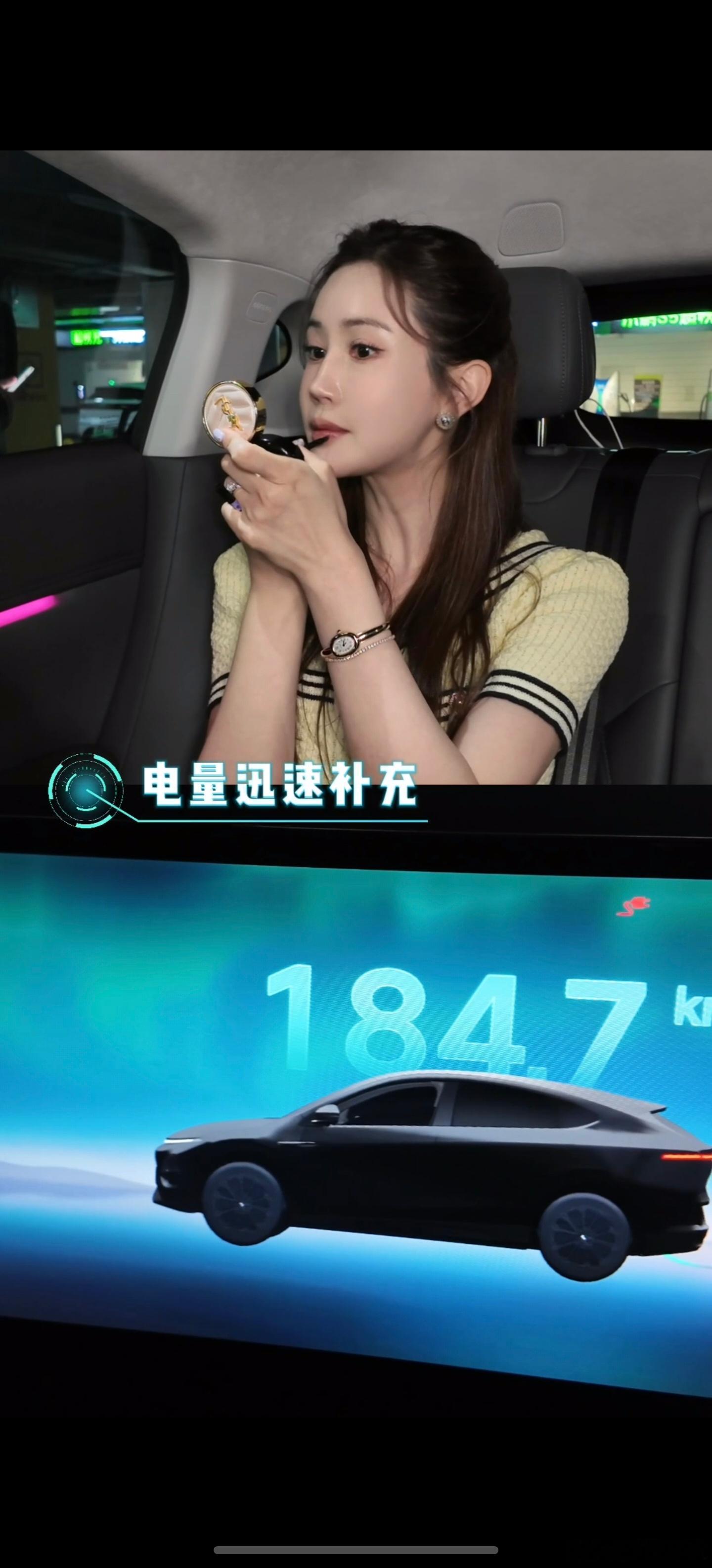 小鹏G6又要增加一个一位女明星车主了看样子，最近韩国艺人李多海体验完小鹏G6又被