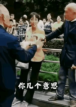 专家偕女伴，争吵似无钱。
年届八十岁，欲足搂女欢。
教授不顾伦，争先不肯让。
与