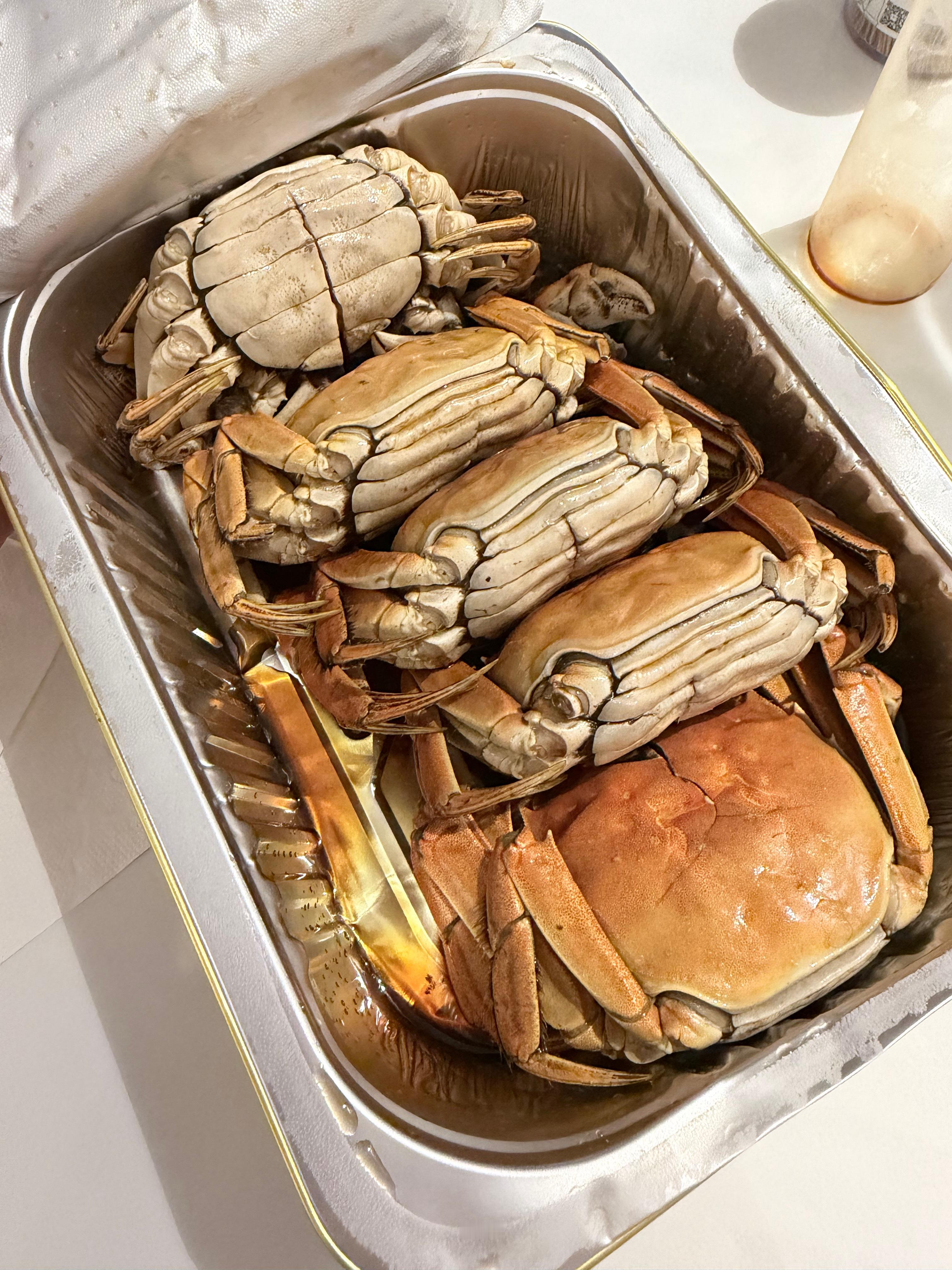 今天！yty给的醉蟹到了 开心 