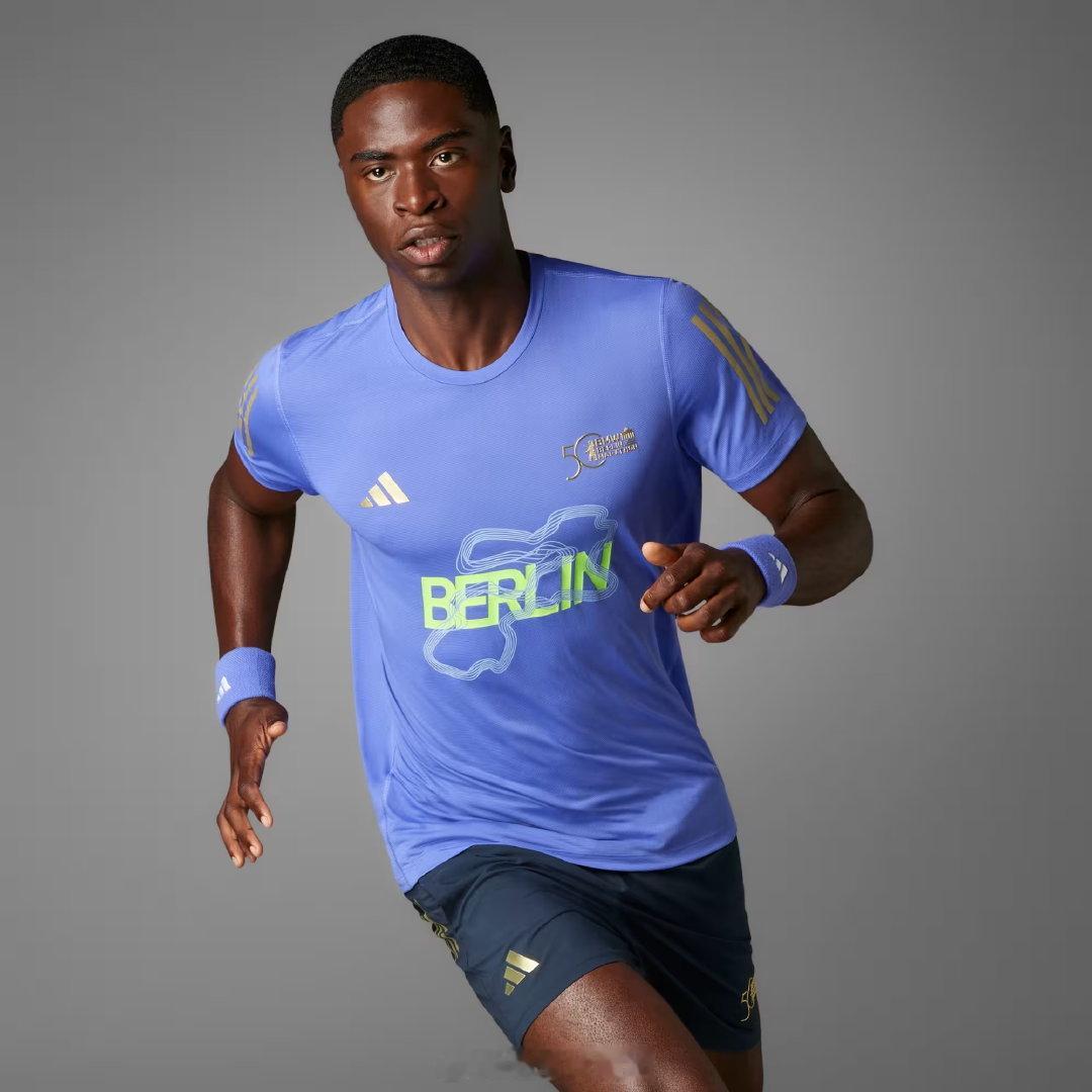 2024第50届柏林马拉松完赛T恤及部分 adidas 阿迪达斯官方合作服装。这