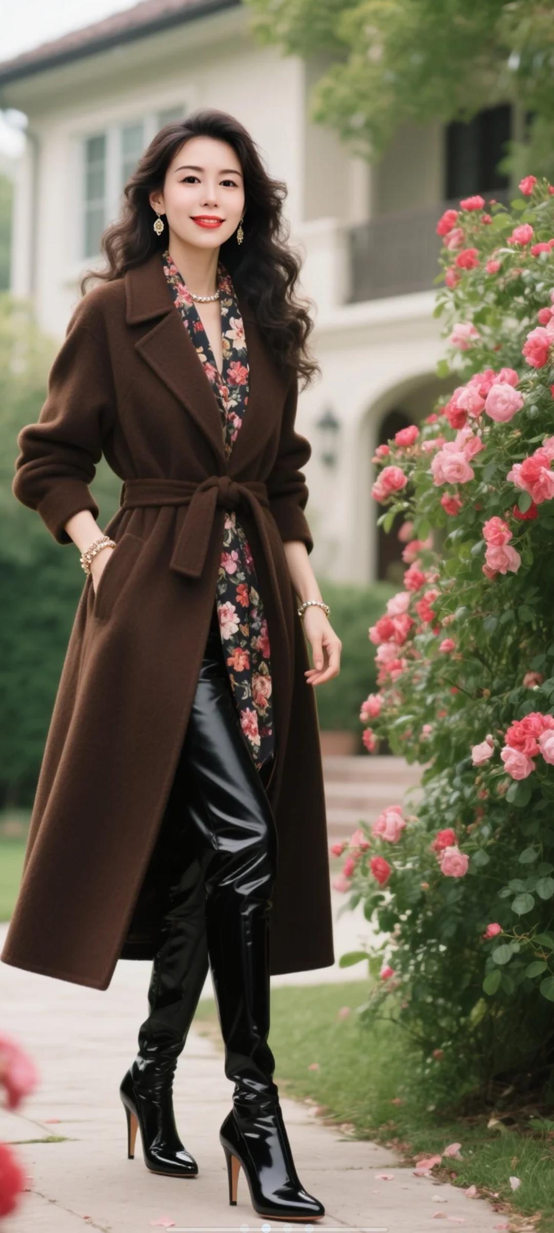 这算是风情万种嘛？
风情万种的女人是什么样的?