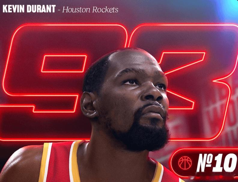 2K27公布能力值前十：亚历山大、文班、约基奇均97别列第一🔥🔥杜兰特和库里