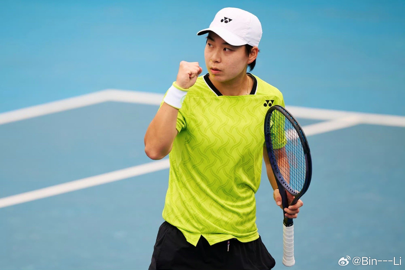 小白太棒啦澳网女单资格赛决胜轮，白卓璇4-6/6-4/6-1维德曼诺娃，将第二次