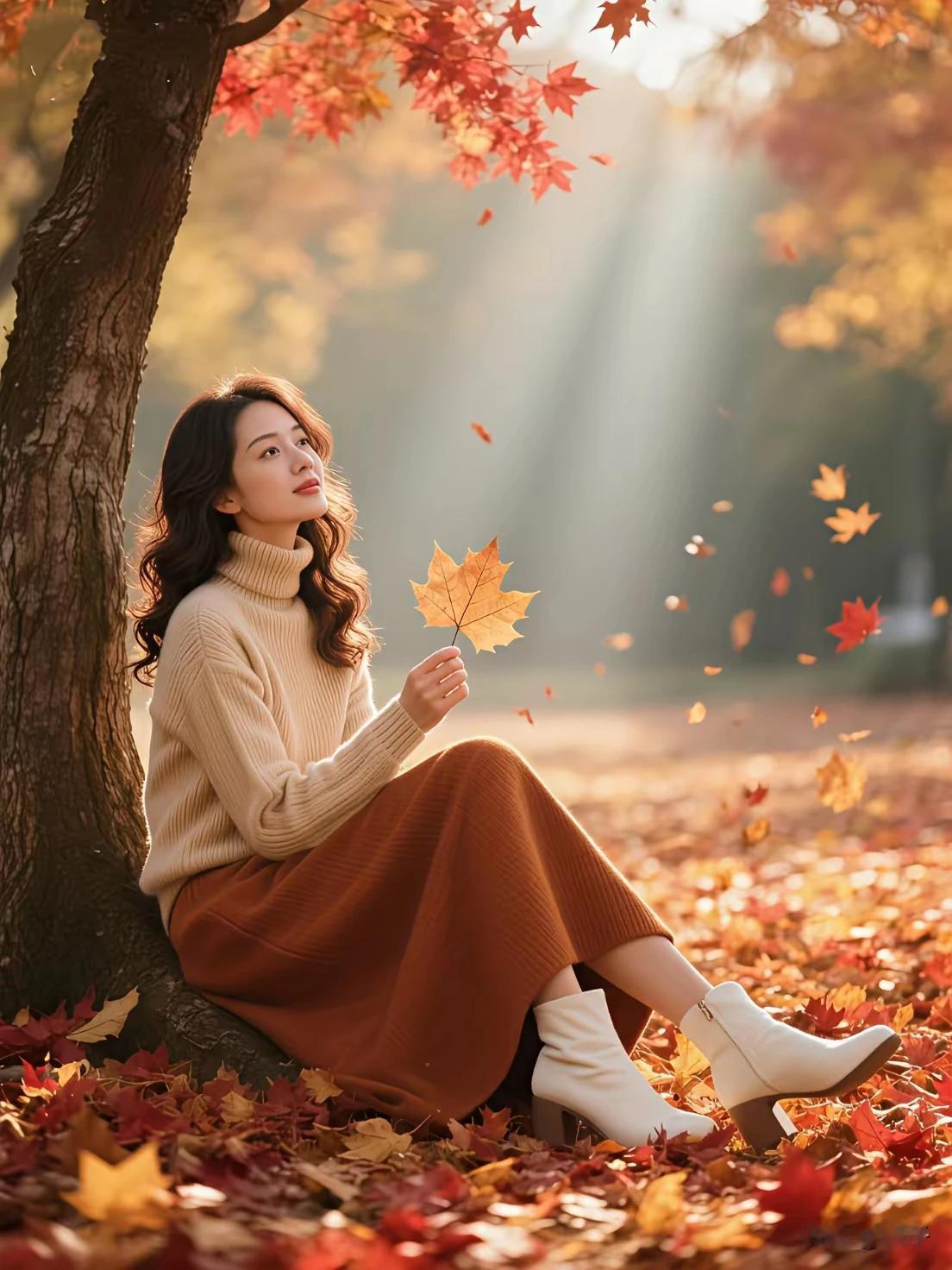 上联：叶伴风霜成往事
下联：落花成泥护芬芳