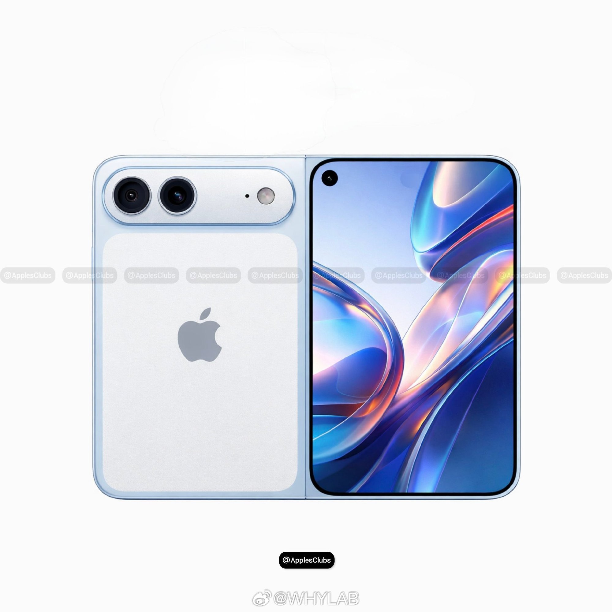 曝iPhoneFold将成史上最大改款依旧热搜，每周一次。苹果首款折叠屏，对苹果