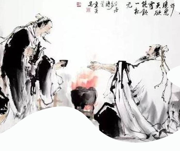 下联：朔风呼啸酒温酌。

（题图来自网络）