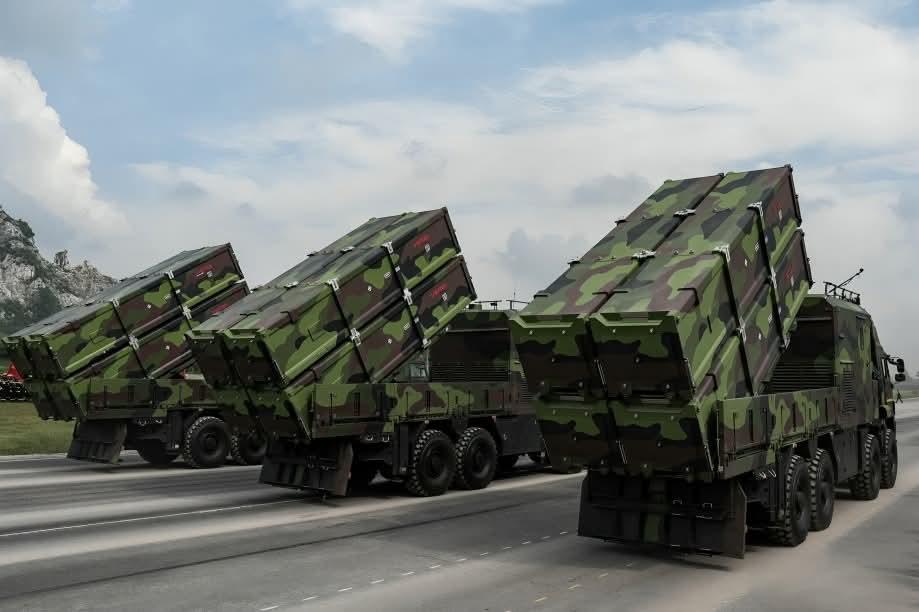 越南在研制出射程分别为 100 公里、300 公里以及即将研制的射程达 600 