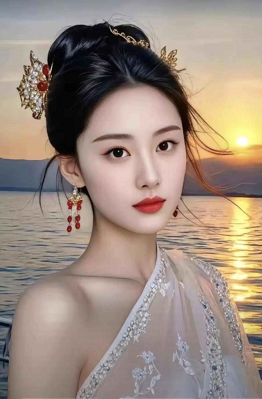 清风似灵动的仙子，带着温柔的情意，悠悠穿梭于千山之间。它轻拂过山峦，像是在与每一