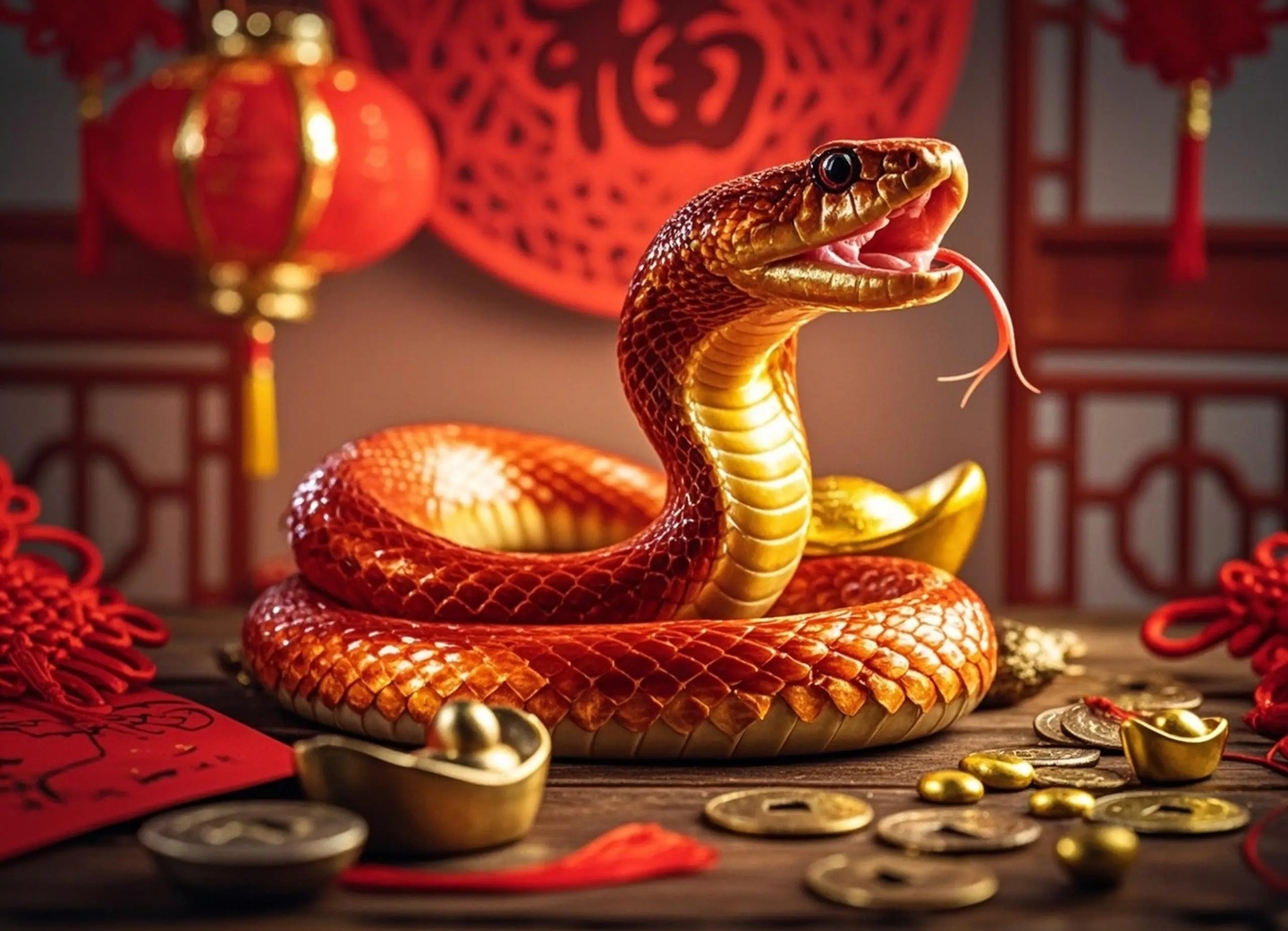 蛇年拜年文案 蛇年大吉大利！ 