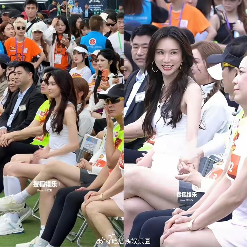 51岁的林志玲现身马拉松比赛，果然美人会美一辈子，这么多年一点变化都没有，身材脸