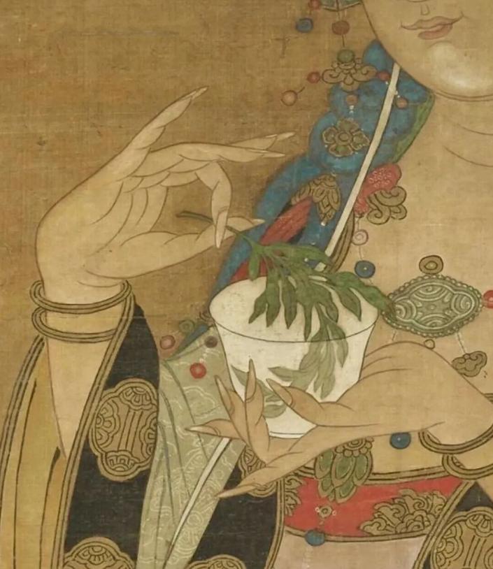 古人的手指，好美，也做美甲的吗？