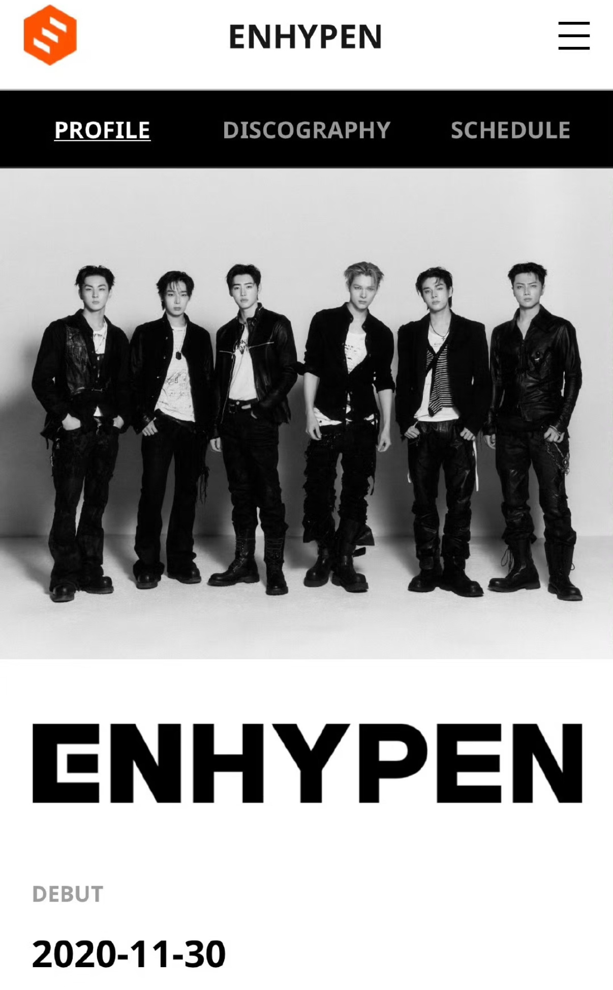 ENHYPEN发布了六人版公式照，全团换了新公式照头像enhypen公布六人官方