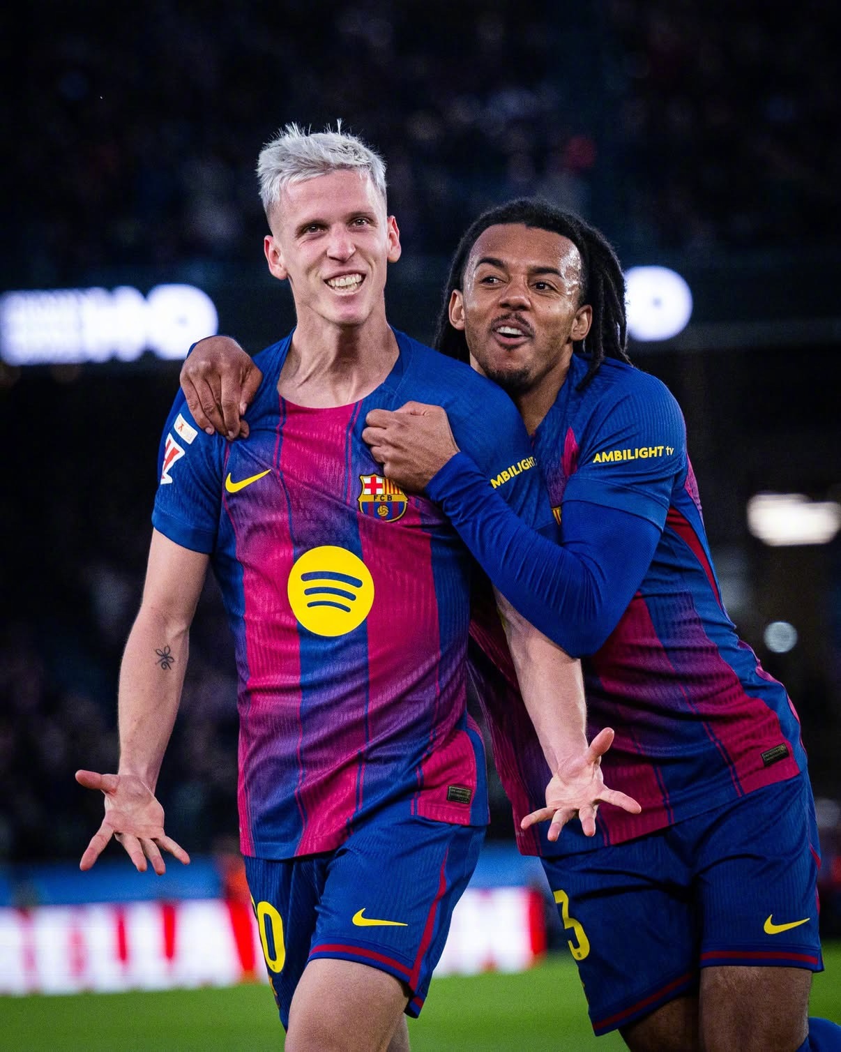 巴萨3比0奥维耶多 ⚽白毛鼠的含金量还在上升🆙⚠️摄影师小心了，孔德看到图三后