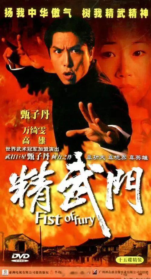1995年的精武门，也是陈木胜执导的，甄子丹和万绮文主演，经典电视剧！ ​​​