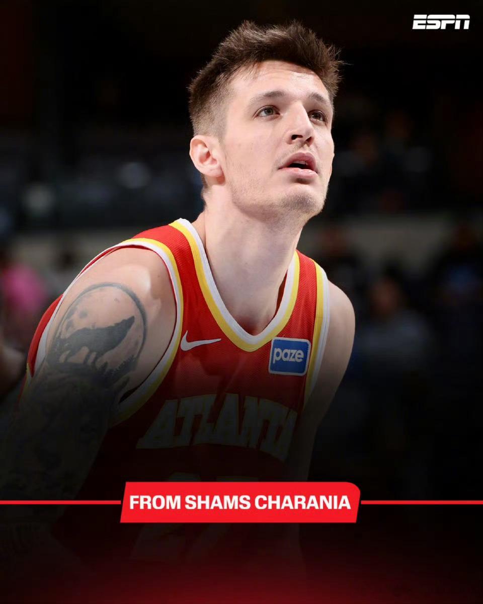 Shams：老鹰将克雷伊奇送至开拓者，换回里斯和两个次轮签。波特兰开拓者