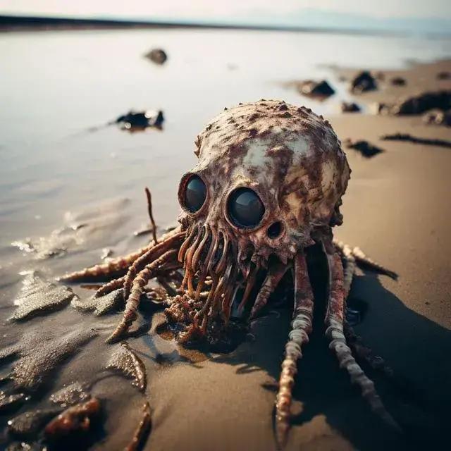 #严禁采买日本水产品网络销售#未来，被日本核污染废水辐射洗礼后的海洋生物。 ​​