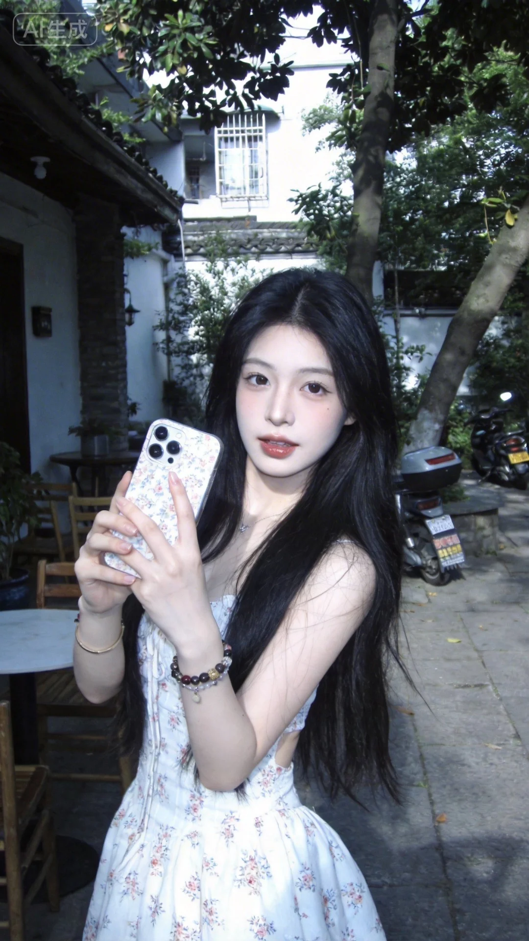 脸部曝光，随手一拍的快照，失焦抖动，CCD 质感，妖冶，魅惑，搞怪，卖萌，随机可