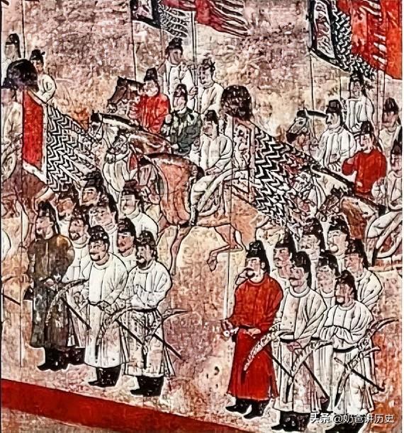 李世民有个侍卫叫史行昌，本是突厥王族，原姓阿史那，兵败被俘后成了李世民的侍卫，李