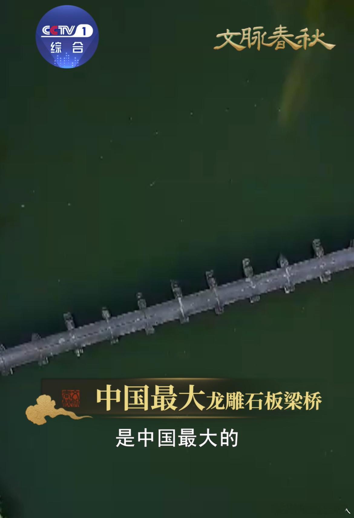 中国最大的龙雕石板梁桥在这里600年石桥不倒的秘密全藏在物理里 一座龙雕石板桥，