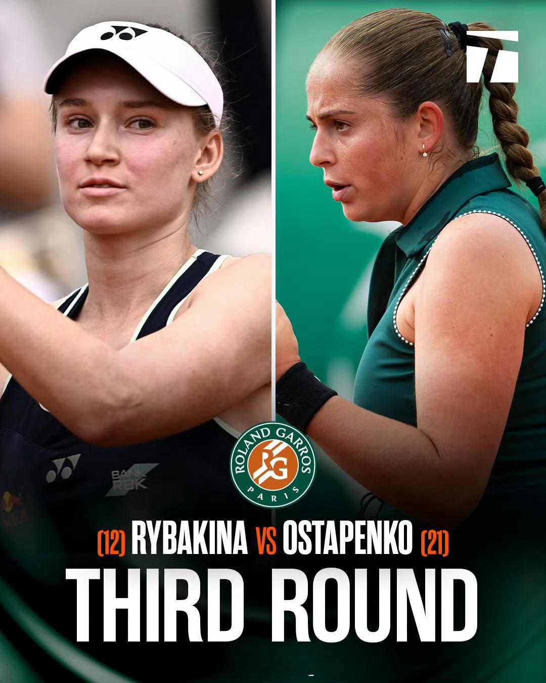 莱巴金娜6-3 6-3淘汰约维奇奥斯塔彭科5-7 6-3 6-3淘汰多勒海德下一