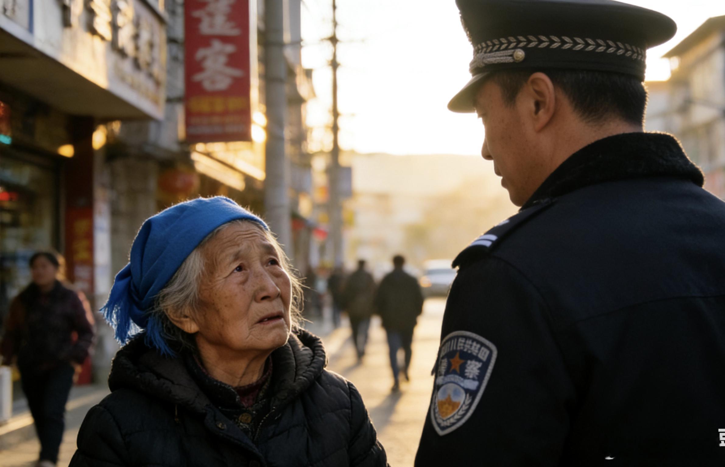 外省八旬老人浙江迷路民警一碗热饭暖出团圆路长兴民警太暖了！先给老人端热饭，再帮忙
