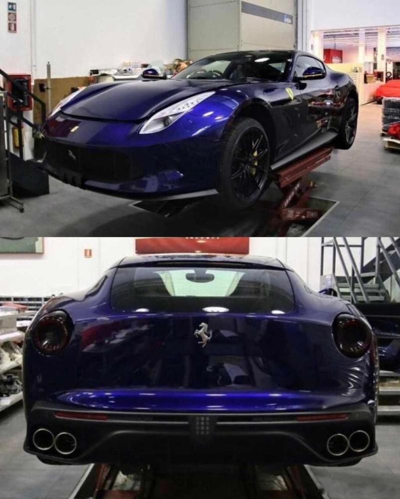 #shen车视界# 最近外网流传的一张图，一辆未公开的法拉利One-off项目。