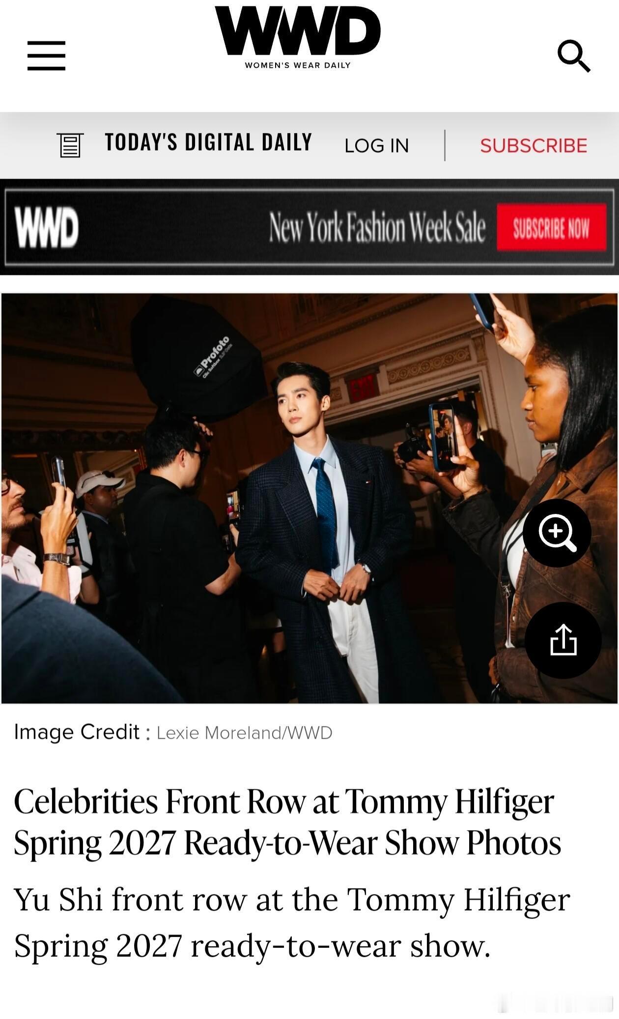 WWD报道于适的这张图，堪称今年内娱年度最佳神图了，已经不只是脸状态牛了，拍出叱