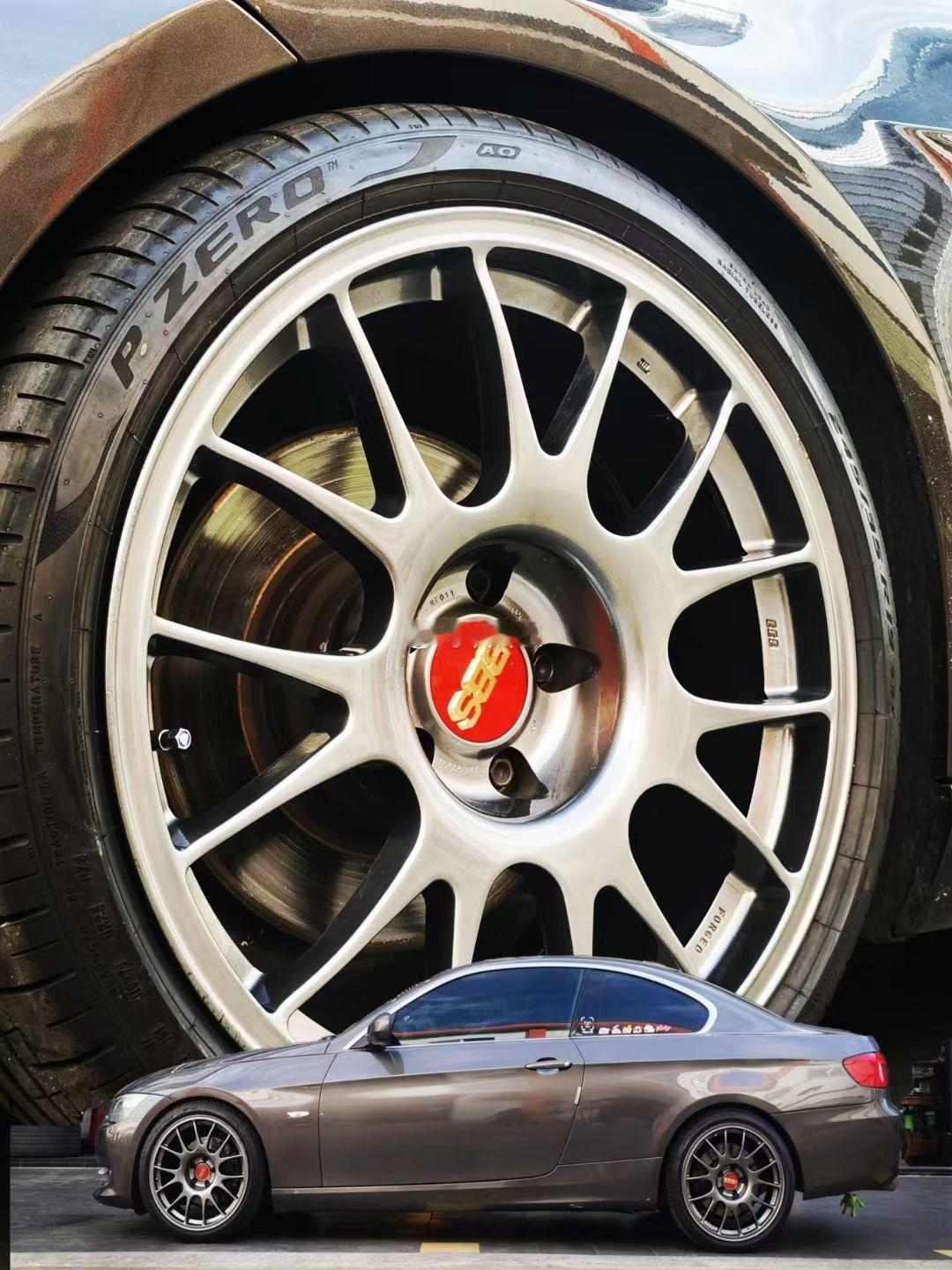 代友出：日本BBS RE 19寸 8.5 15 9.5 25 5*120 轮胎2