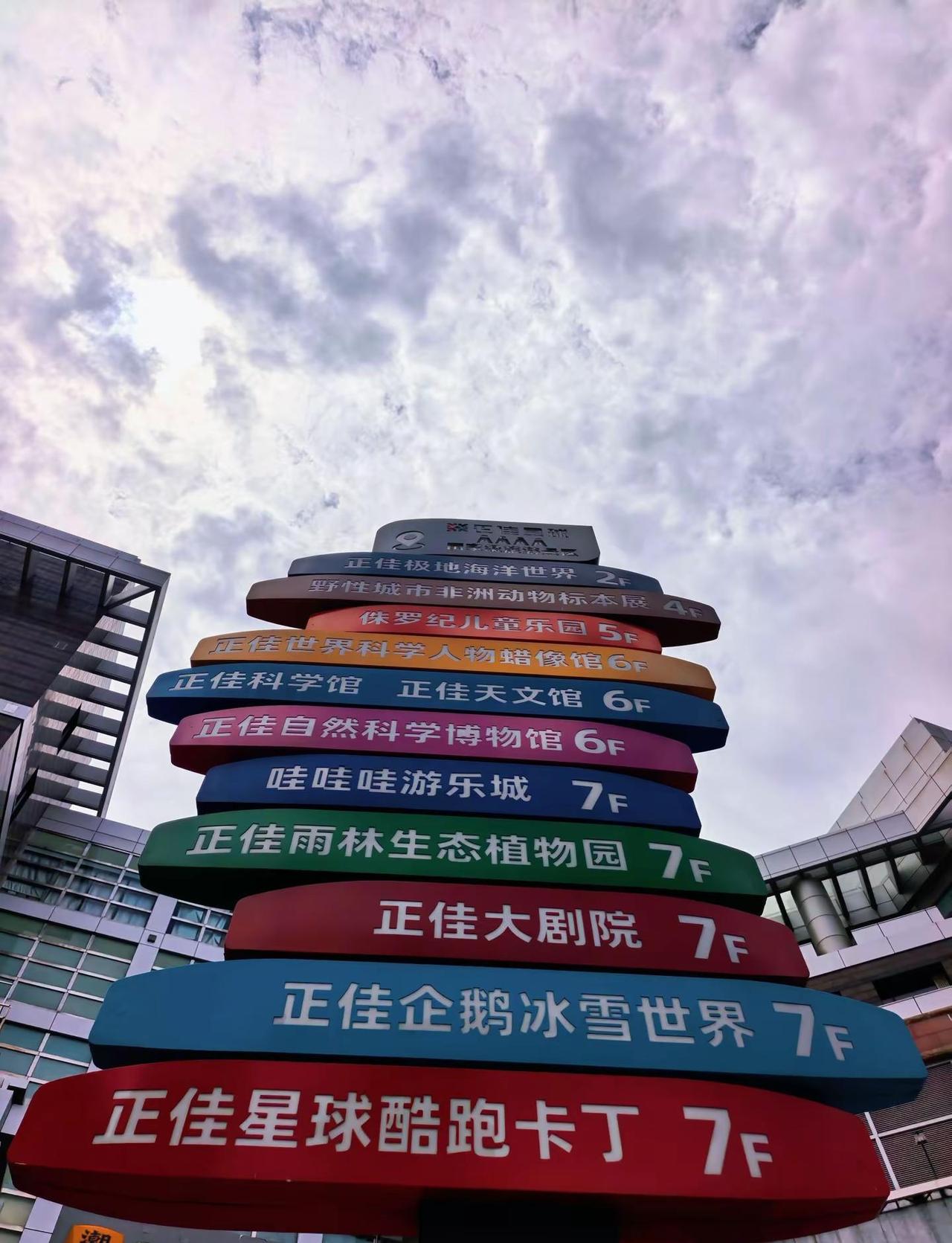 广州旅行。不一样的商场正佳广场 正佳极地海洋世界 正佳雨林生态植物园 正佳星球动