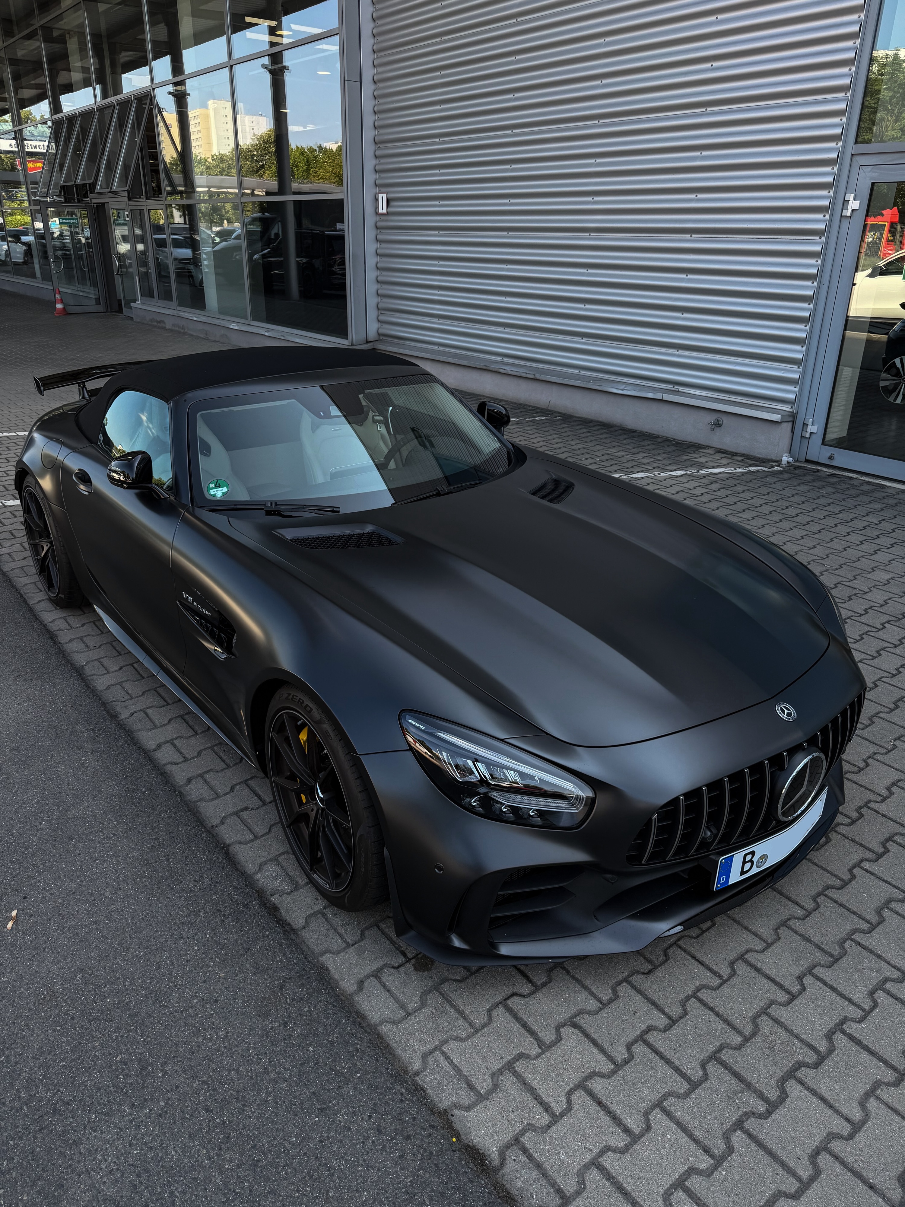 梅赛德斯-AMG GT R Roadster奔驰汽车视觉大v聊车cc