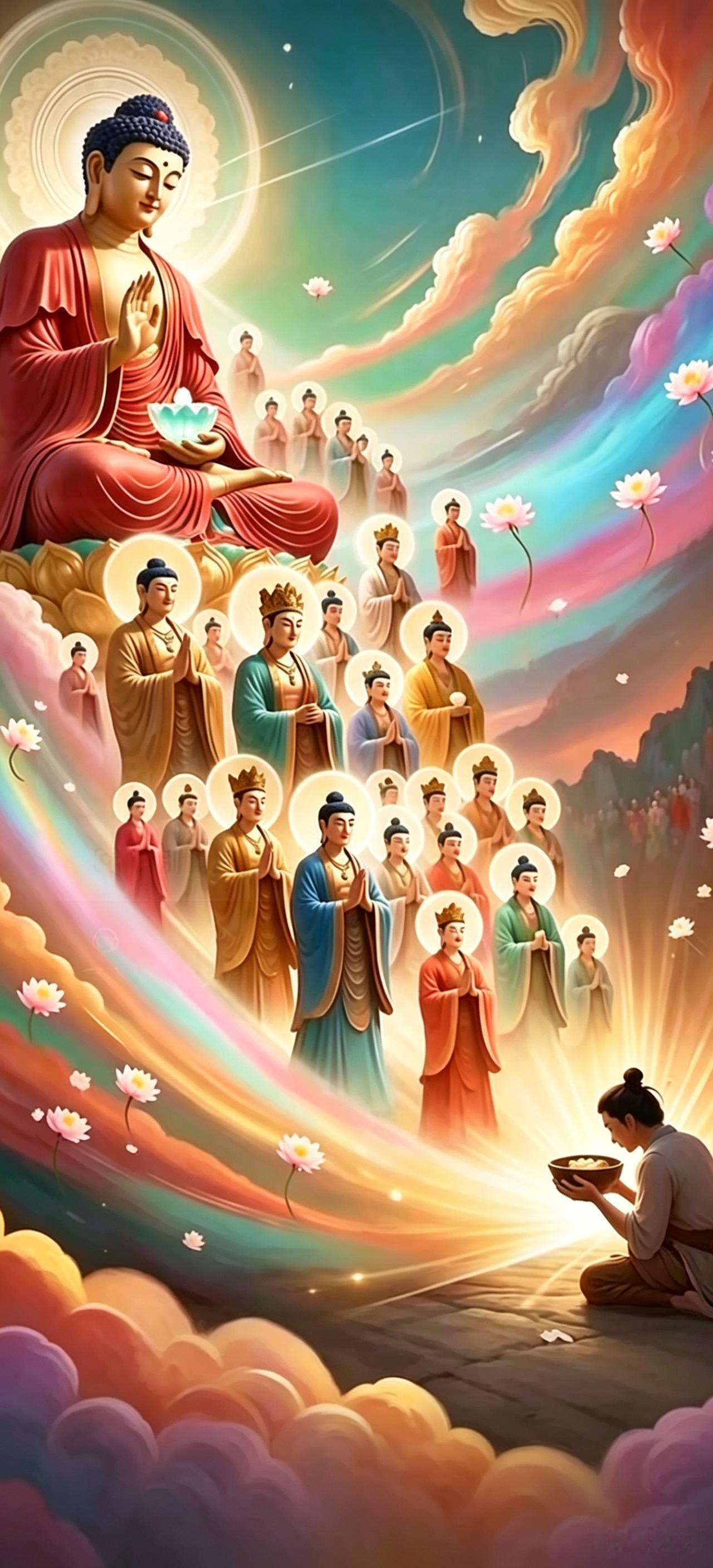 ✨一句弥陀万德圆 声声暖心归本心✨
 
一句南无阿弥陀佛，可不是普通六个字，是满