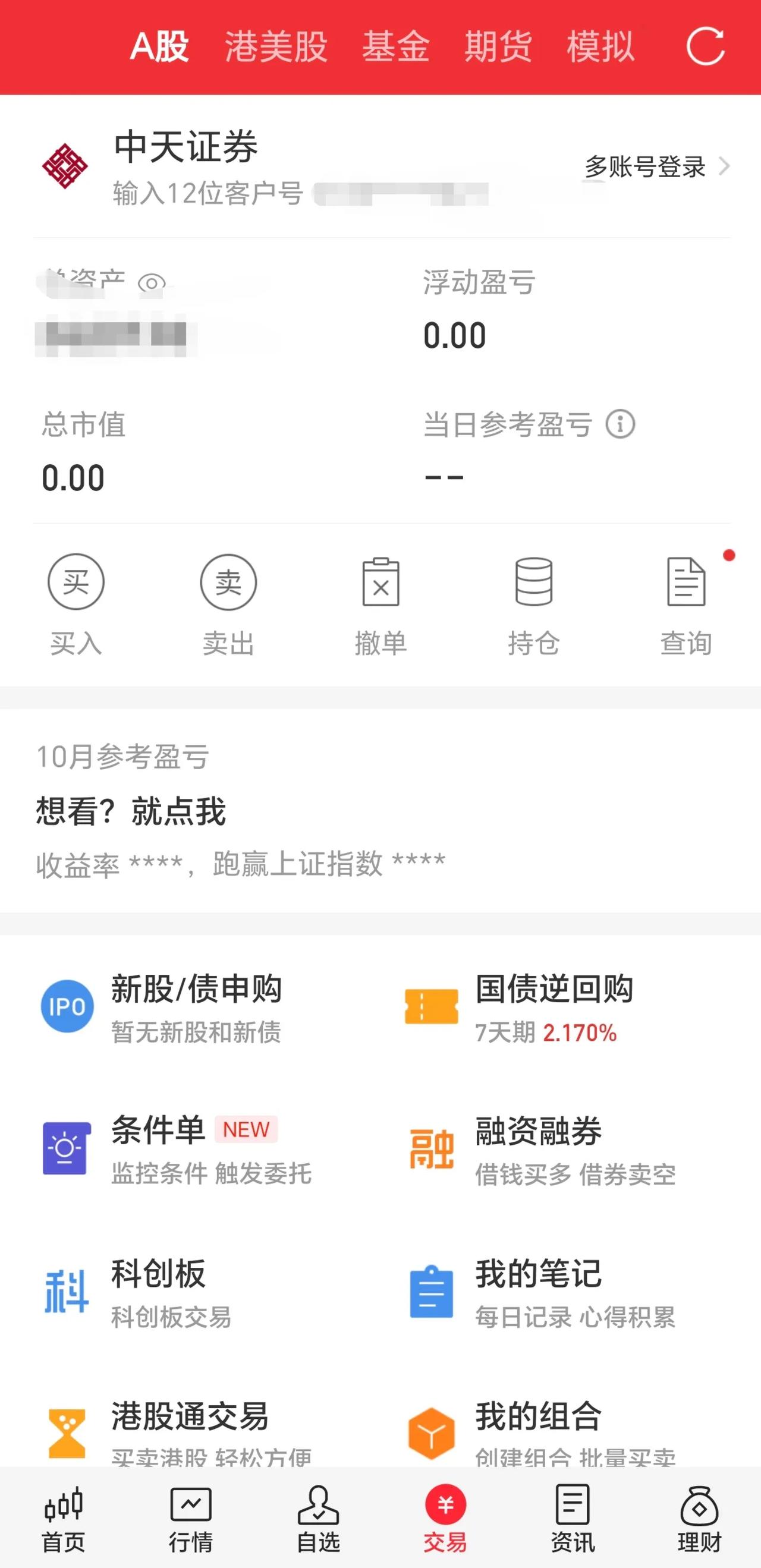 听说今天股票又大跌了？
作为炒股20多年的非资深人士，我又默默的打开了账户，空仓