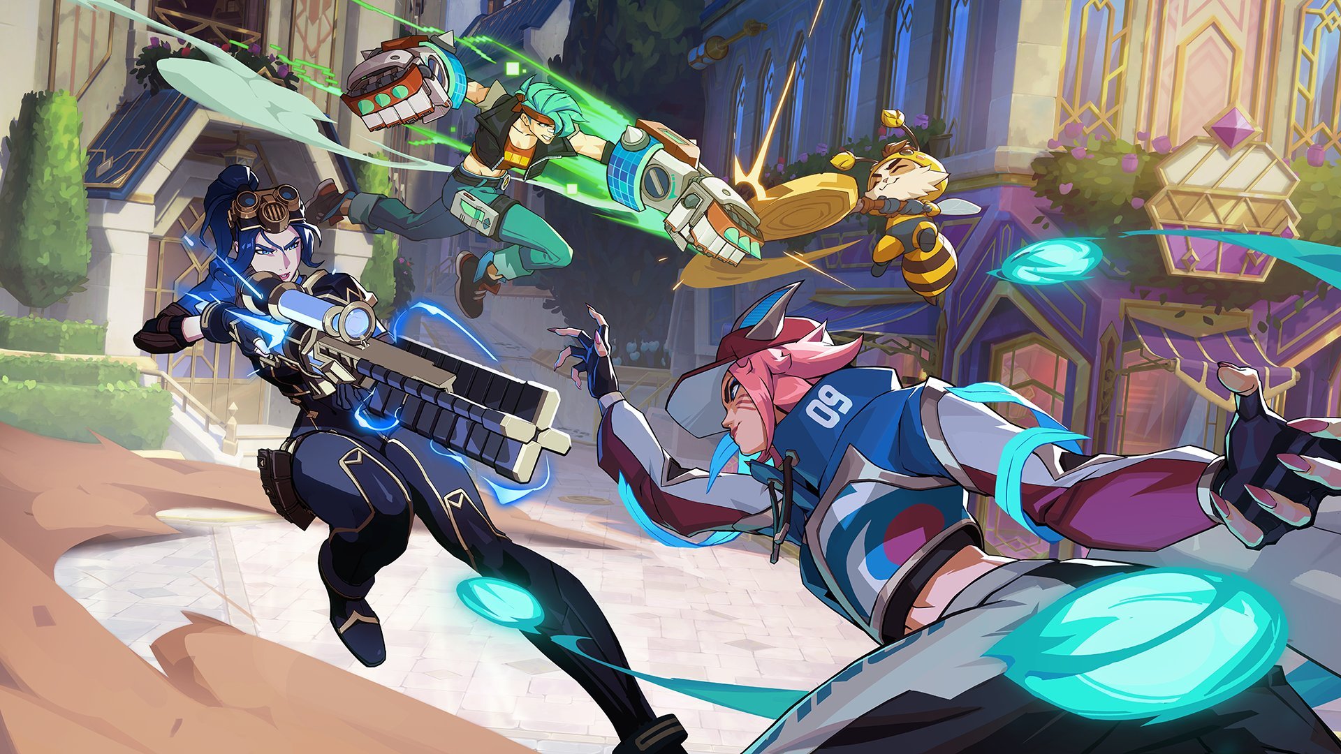 拳头格斗游戏《2XKO》新皮肤宣传图英雄联盟