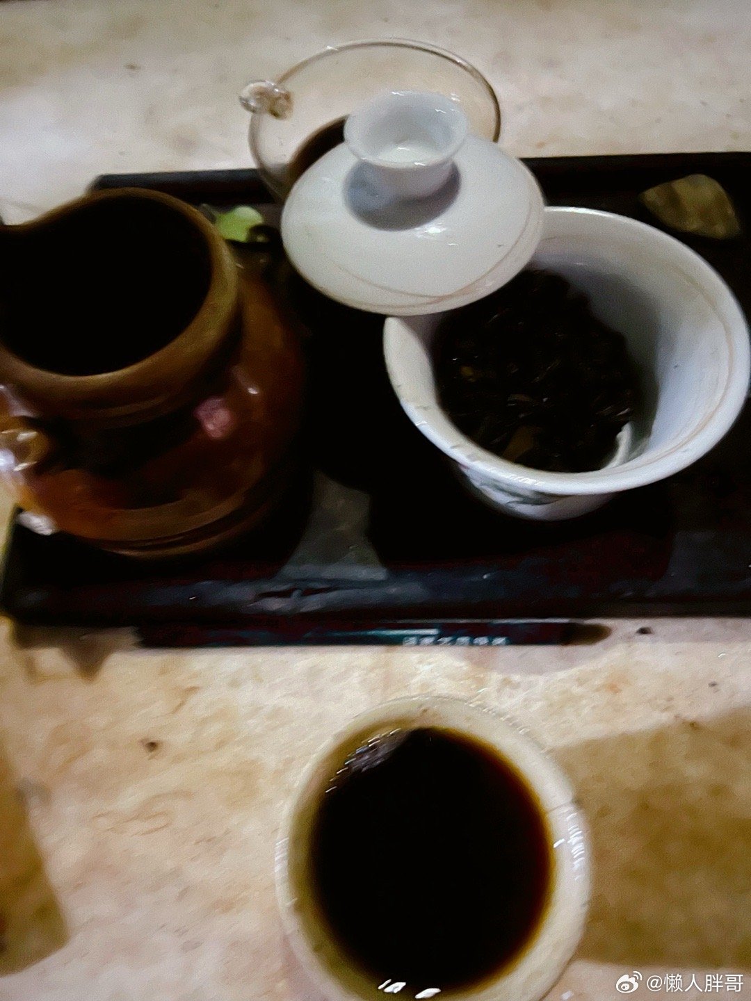 听雨夜茗熟普啤酒吃货此时此刻