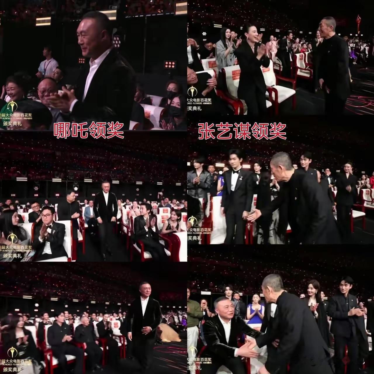 装都不装了，这就是电影圈人的嘴脸！张艺谋跟哪吒同样是拿奖，结果一个全体起立，一个