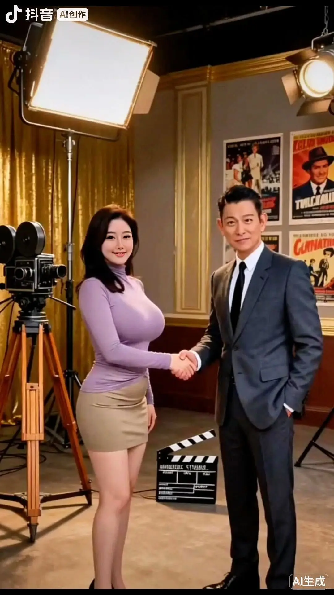 偶遇明星 俊男靓女 上热搜 九亿少女的梦 偶像合影