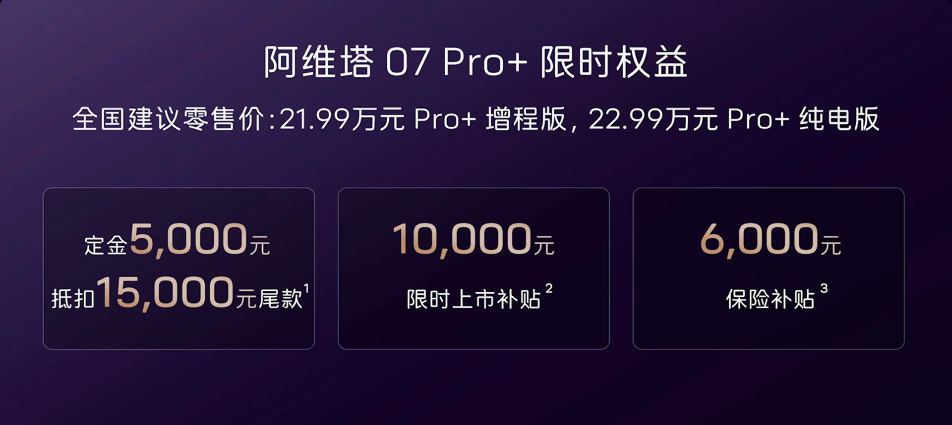 搭载华为乾崑智驾阿维塔07Pro+来了 作为同级最强六边形战士，零售价21.99